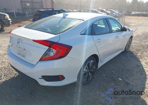 2017 Honda Civic Ex-L from USA, damaged, VIN 19XFC1F78HE206777